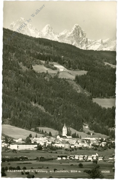 radstadt, mit dachstein