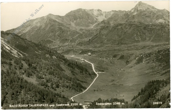 radstädter tauern, pass gegen seekareck, seekarspitze