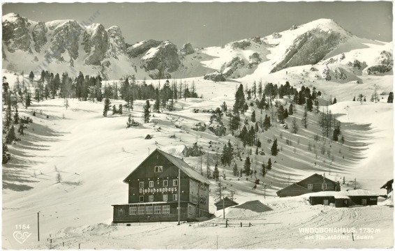 radstädter tauern, vindobonahaus