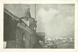 rauris, zittelhaus am sonnblick mit großglockner