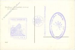 rauris, zittelhaus am sonnblick mit großglockner