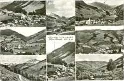 saalbach hinterglemm, multiansicht