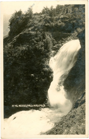 nassfeld, kesselfall