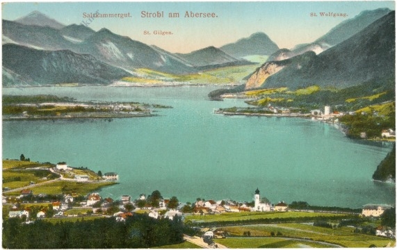 strobl, am abersee