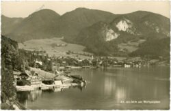 st. gilgen, ortsansicht