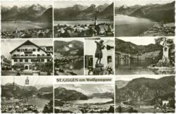 st. gilgen, multiansicht