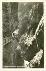 st. johann im pongau, liechtensteinklamm, auswaschungen