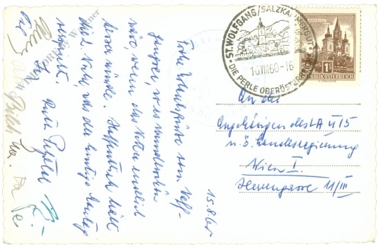 st. wolfgang, mit dachstein vom schafberg