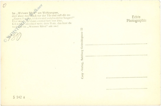 st. wolfgang, weißes rössl