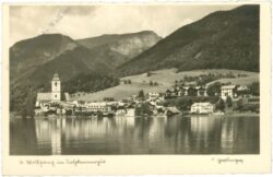 st. wolfgang, ortsansicht