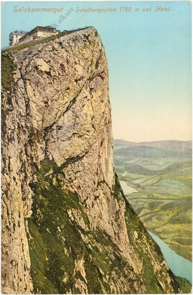 st. wolfgang, schafbergspitze und hotel