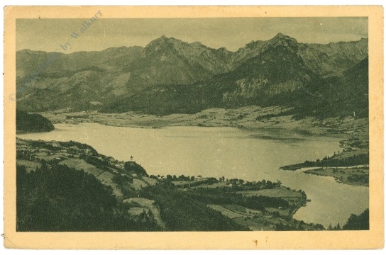 st. wolfgang, abersee vom schafberg
