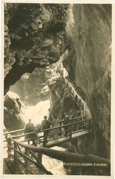 taxenbach, kitzlochklamm, eingang