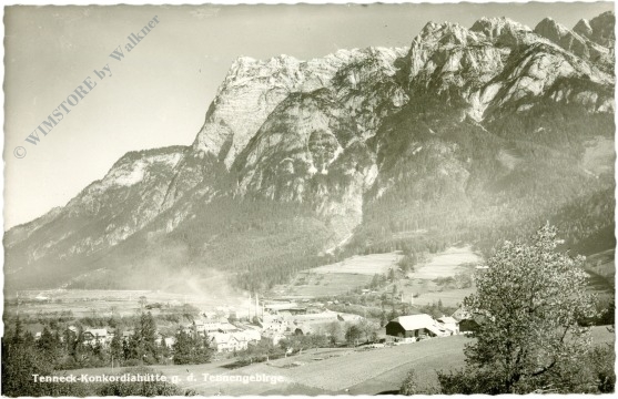 werfen, tenneck konkordiahütte g.d. tennengebirge