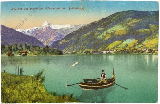 zell am see, gegen das kitzsteinhorn