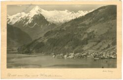 zell am see, mit kitzsteinhorn