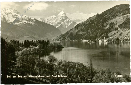 zell am see, mit kitzsteinhorn und drei brüdern zell am see, mit kitzsteinhorn und drei brüdern