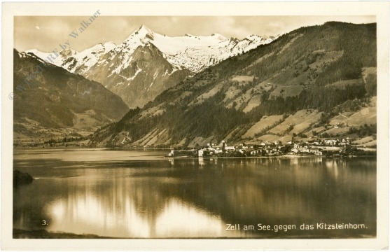 zell am see, gegen das kitzsteinhorn