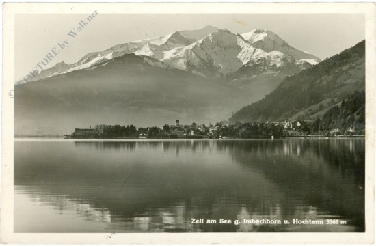 zell am see, g. imbachhorn u. hochtenn