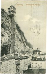 salzburg, elektrischer aufzug