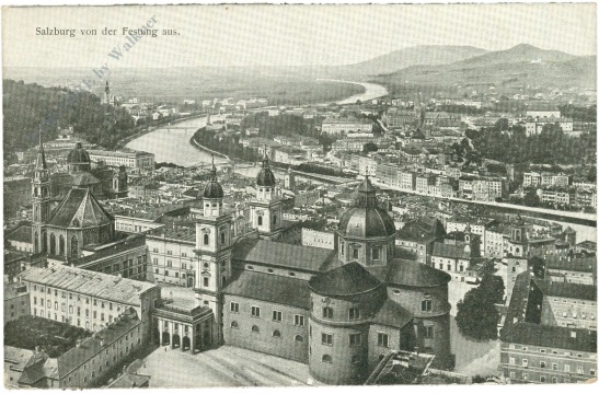 salzburg, von der festung aus salzburg, von der festung aus