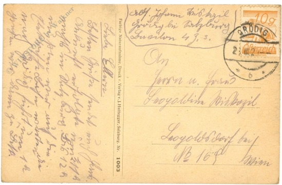 salzburg, von der humboltterrasse