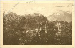 salzburg, vom kapuzinerberg