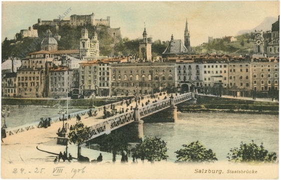 salzburg, staatsbrücke