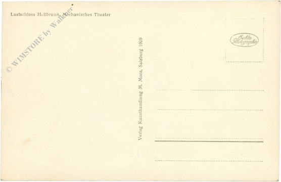 salzburg, schloss hellbrunn, mechanisches theater