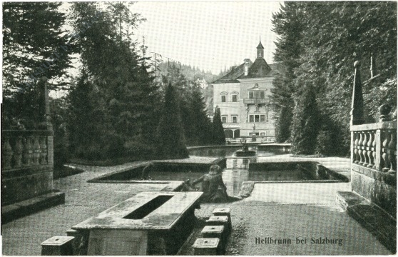 salzburg, schloss hellbrunn, ansicht