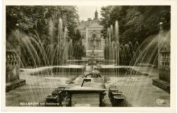 salzburg, schloss hellbrunn, wasserspiele