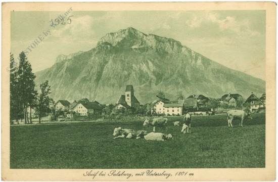 salzburg, schloss anif, mit untersberg