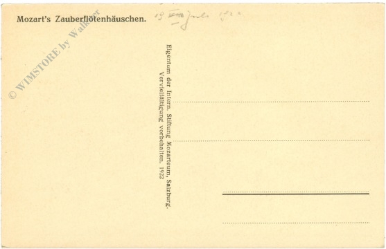 salzburg, mozart's zauberflötenhäuschen