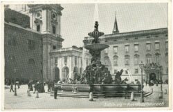 salzburg, residenzbrunnen
