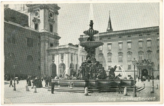 salzburg, residenzbrunnen salzburg, residenzbrunnen