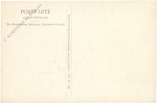 salzburg, stift st. peter, katakomben (gertrauden kapelle)