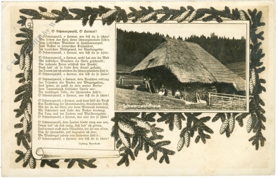 o schwarzwald, o heimat! text