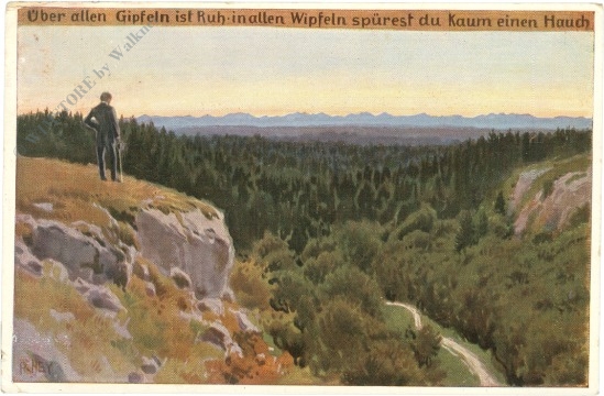 Über allen gipfeln...