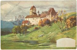 burg am hügel