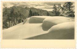 schneeverwehungen