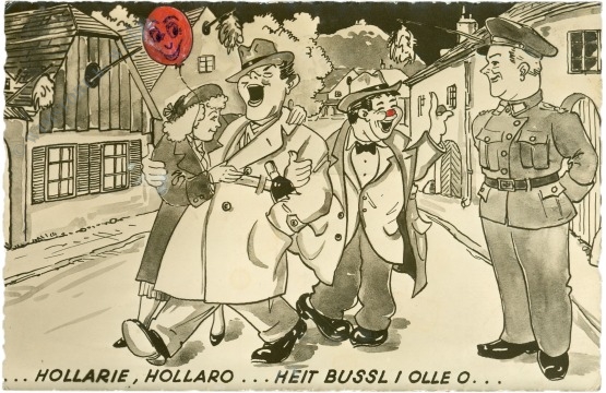 hollarie, hollaro ... heit bussl i olle o...