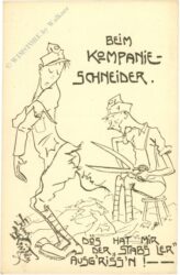 deutschmeister: beim kompanie schneider