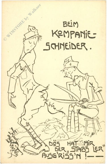 deutschmeister: beim kompanie schneider