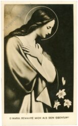 o maria, bewahre mich ...