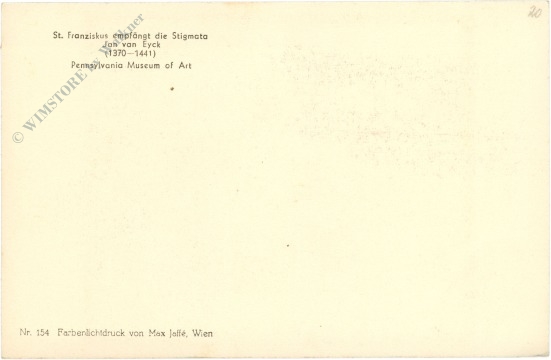 st. franziskus empfängt die stigmata