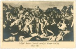 bischof kolonic sammelt verlassene kinder um sich