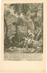 ridinger, johann elias: kupferstich