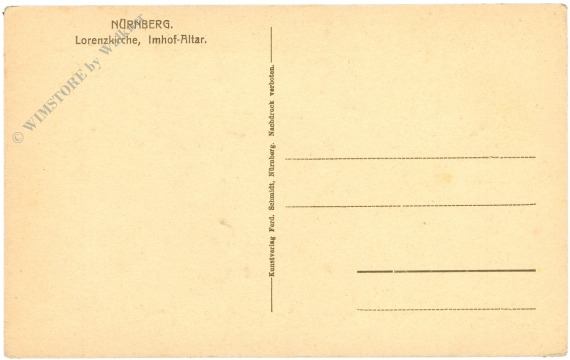 nürnberg, lorenzkirche, imhof altar