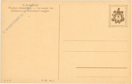 kalmykoff, g.: fischers abendbrot