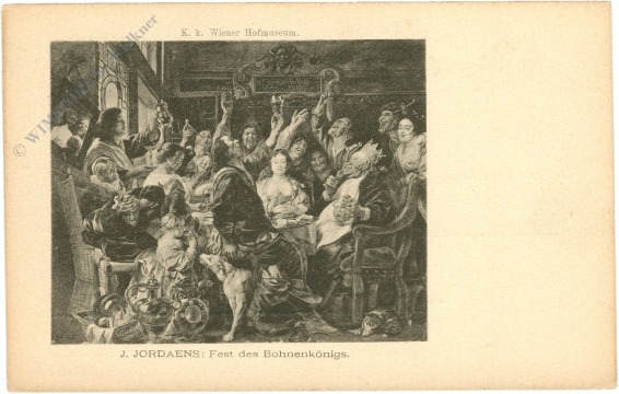 jordaens, j.: fest des bohnenkönigs